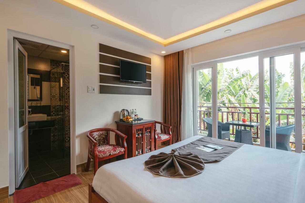 Nu Ni Homestay Хойан Экстерьер фото